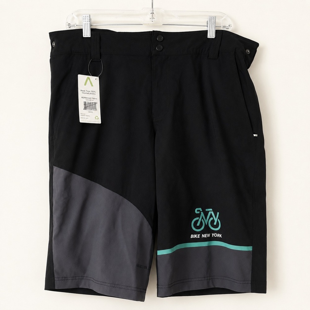 Primal Bike Shorts Size XL Escade 2016 Bike NY Cycling Black & Gray  Padded